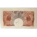 GREAT BRITAIN UK 1940 . TEN 10 SHILLINGS BANKNOTE . ERROR . MISSING LEFT HAND SERIAL